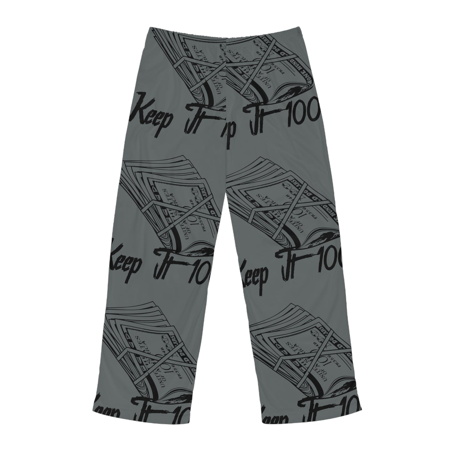 'Keep it 100' Men's Pajama Pants